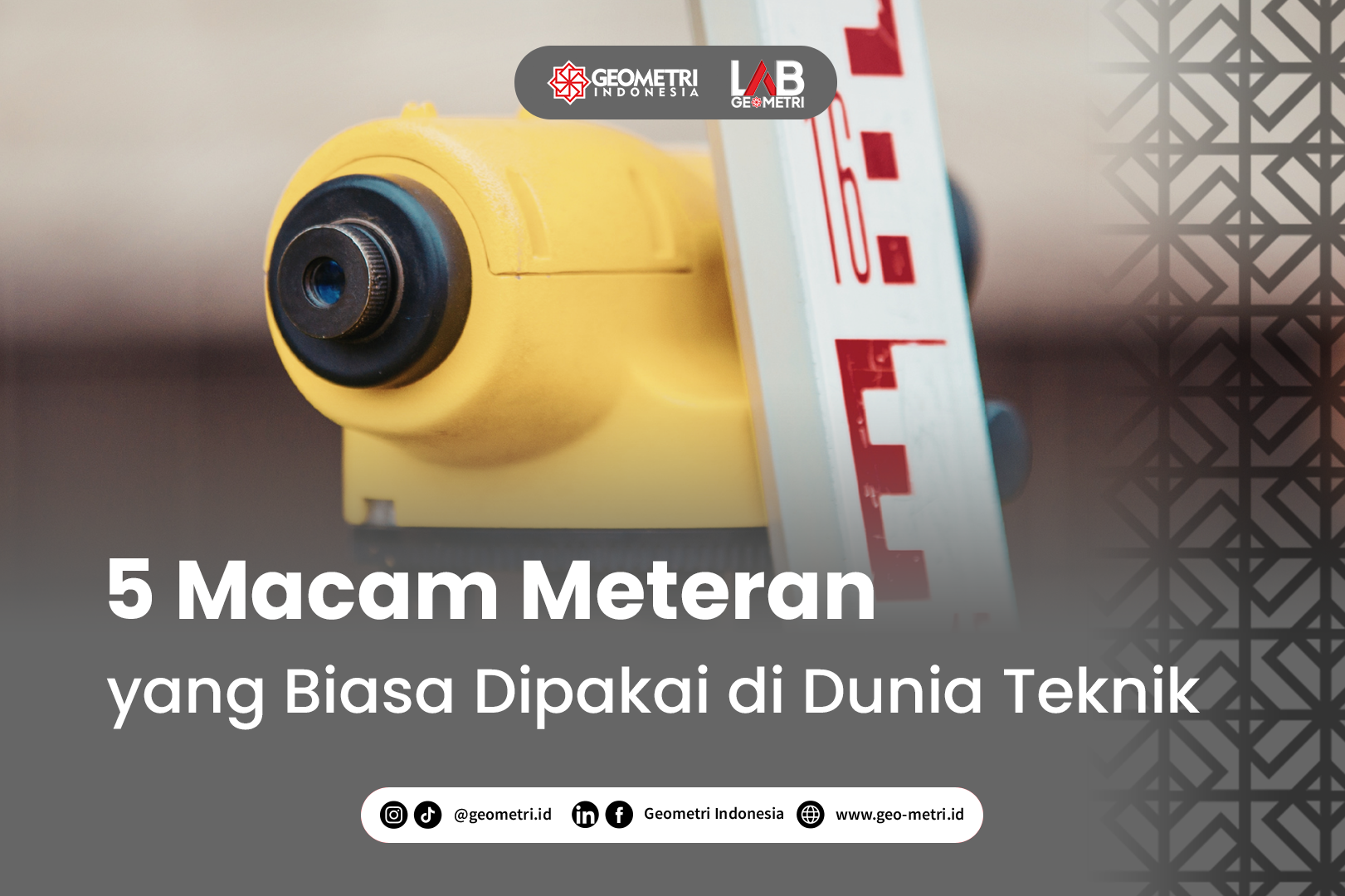 5 Macam Meteran yang Biasa Dipakai di Dunia Teknik: Fungsi, Jenis, dan Cara Memilih yang Tepat