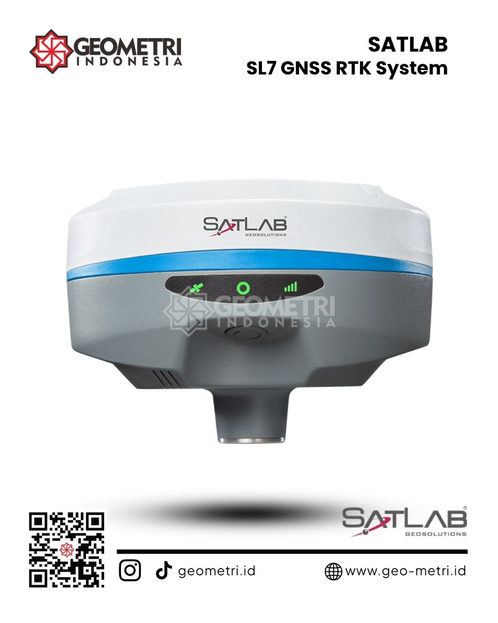 Gambar SatLab SL7 GNSS RTK System