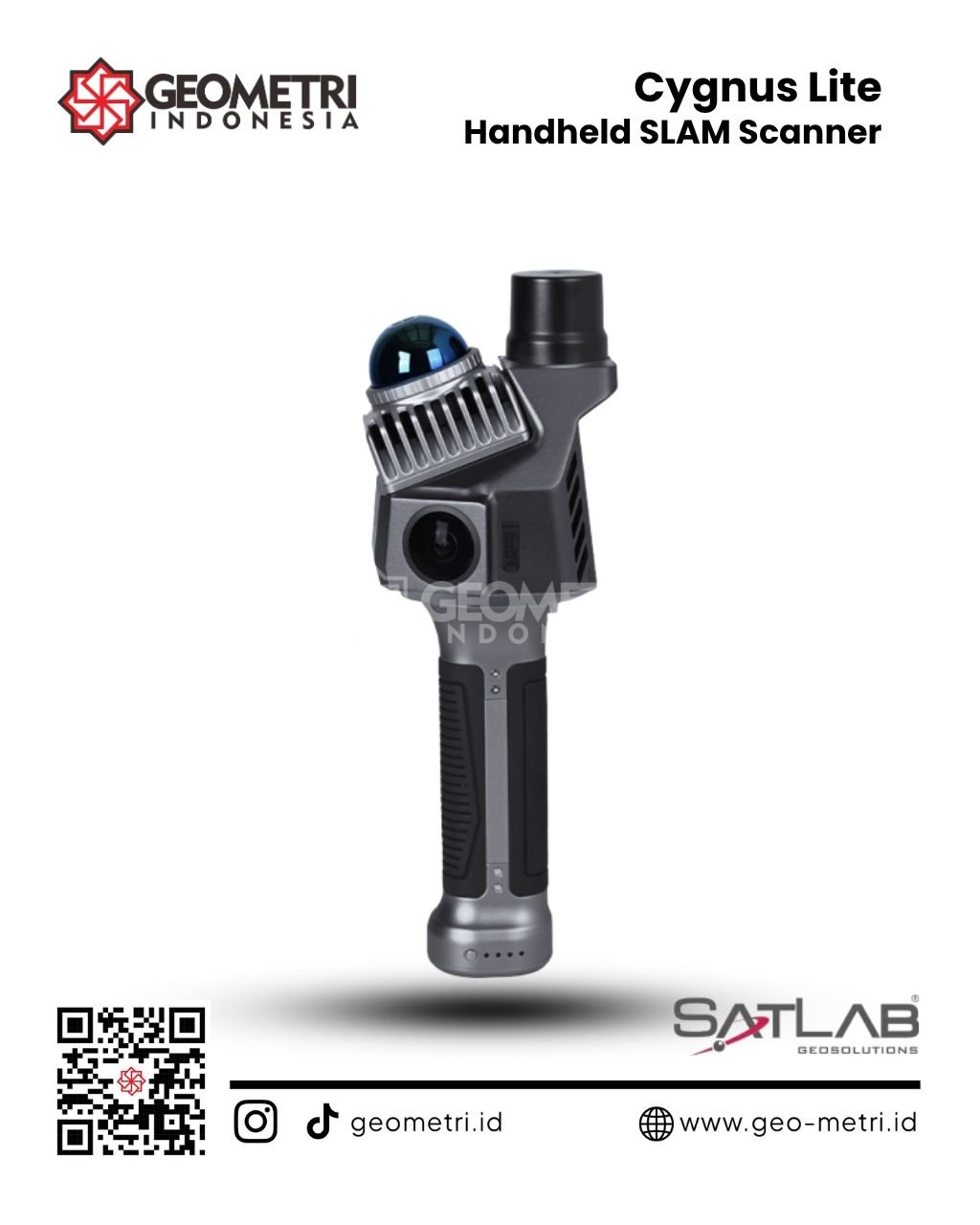 SatLab Cygnus Lite Handheld SLAM Scanner