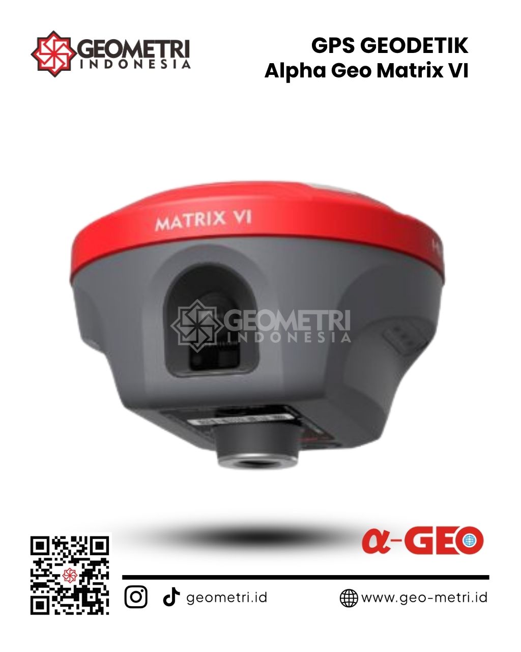 AlphaGeo Matrix VI GNSS RTK Receiver