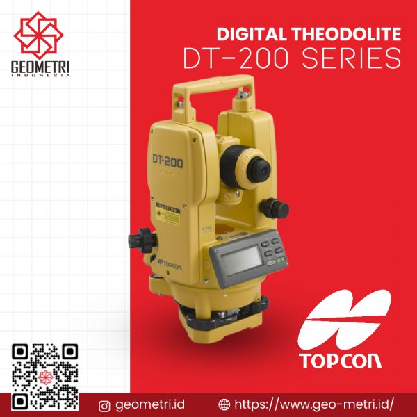 Digital Theodolite Topcon DT-200 Series
